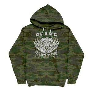 NEW Blake Shelton Camo hoodie